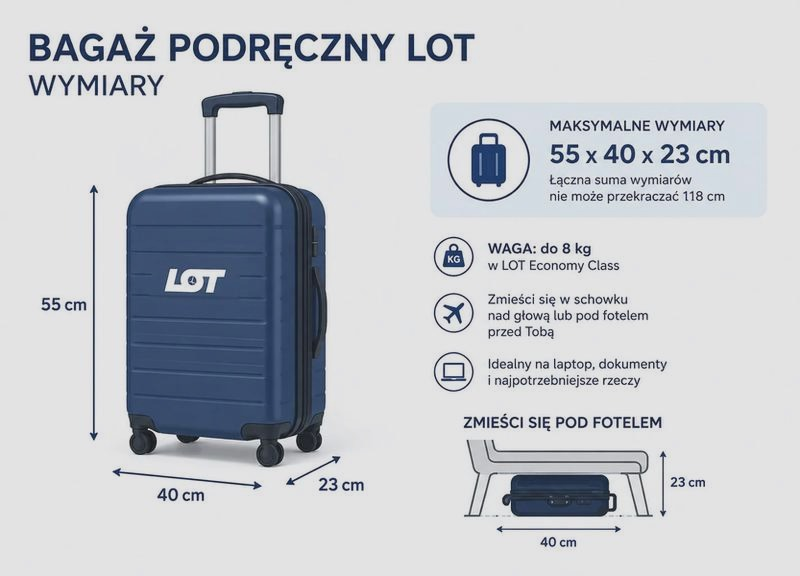 Bagaż podręczny w samolocie – co można zabrać, a czego nie?
