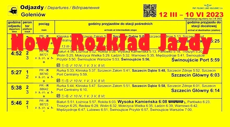 PKP – kiedy zmienia się rozkład jazdy? Najważniejsze terminy