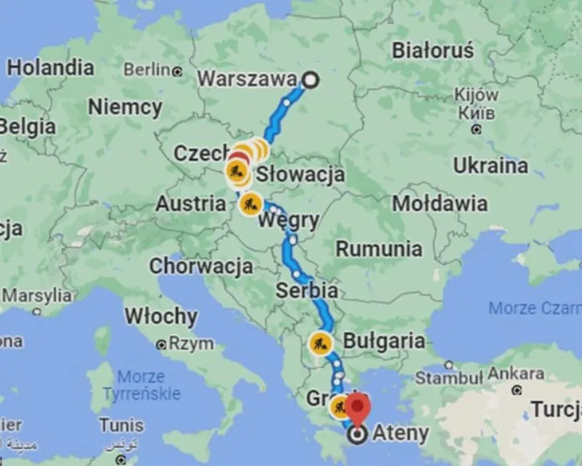 Bezpośrednie loty do Aten