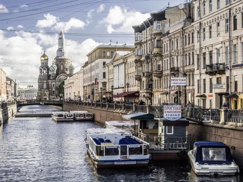 Białe noce w Sankt Petersburgu