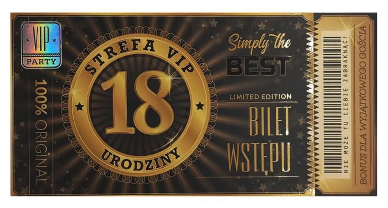 Bilet wstępu 96