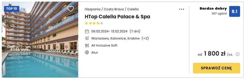 Czas lotu z Katowic
