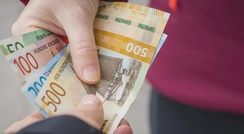 Gotówka samolotem Norwegia