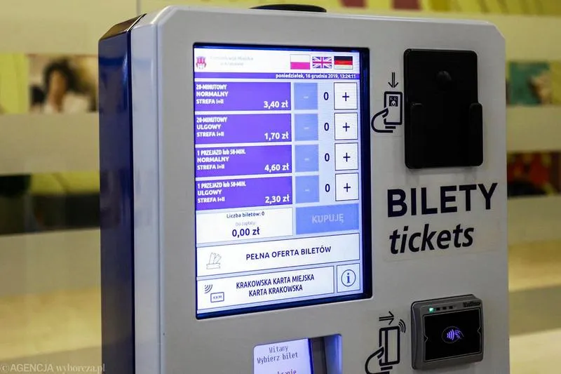 Kupno biletu PKP