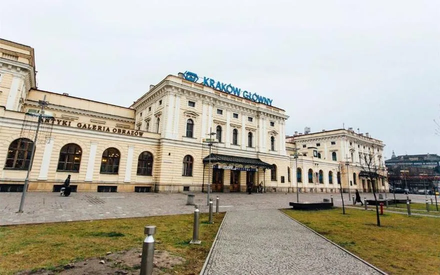 Lokalizacja dworca w Krakowie