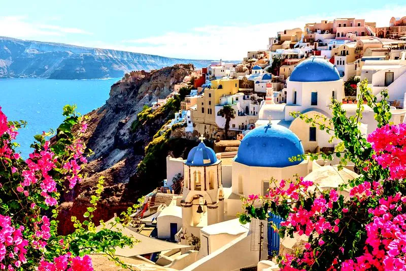 Loty z Katowic na Santorini