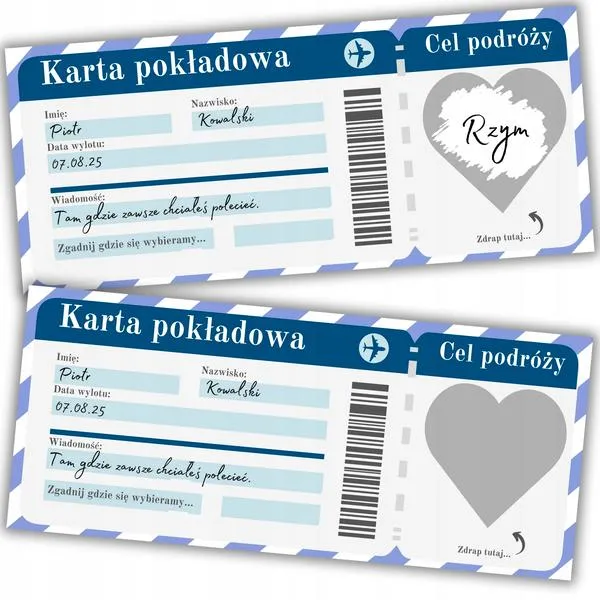 Odbiór biletu lotniczego