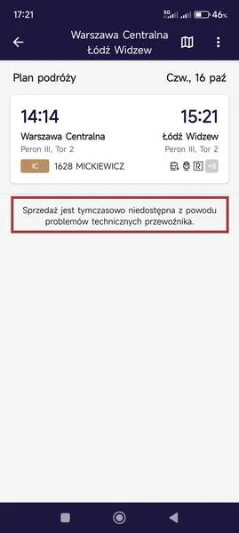 Odzyskiwanie pieniędzy Koleo