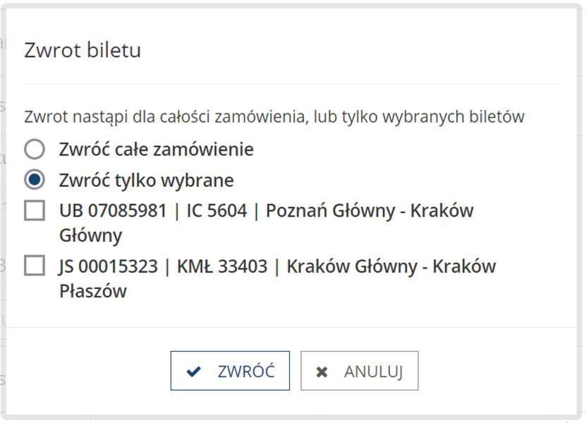 Odzyskiwanie pieniędzy za bilet