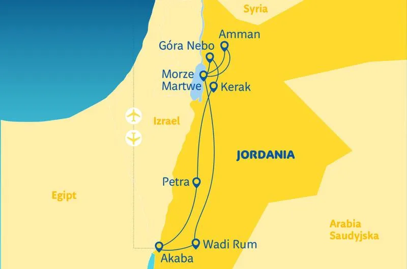 Podróż do Jordanii
