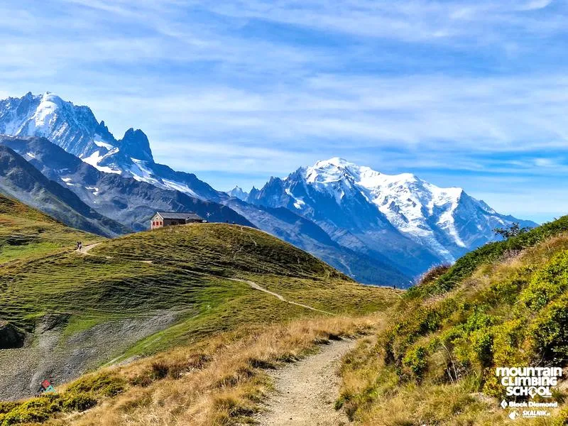 Przygotowanie do zdobycia Mont Blanc