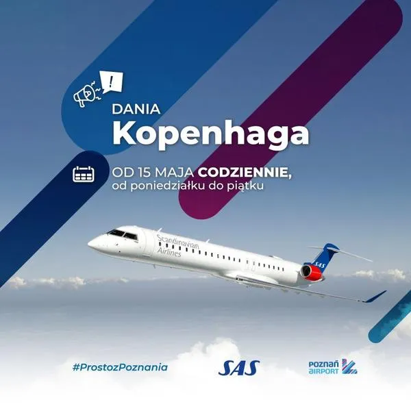 Tanie loty Poznań Kopenhaga