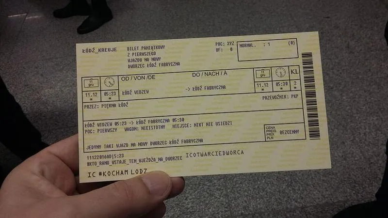 Zwrot biletów PKP